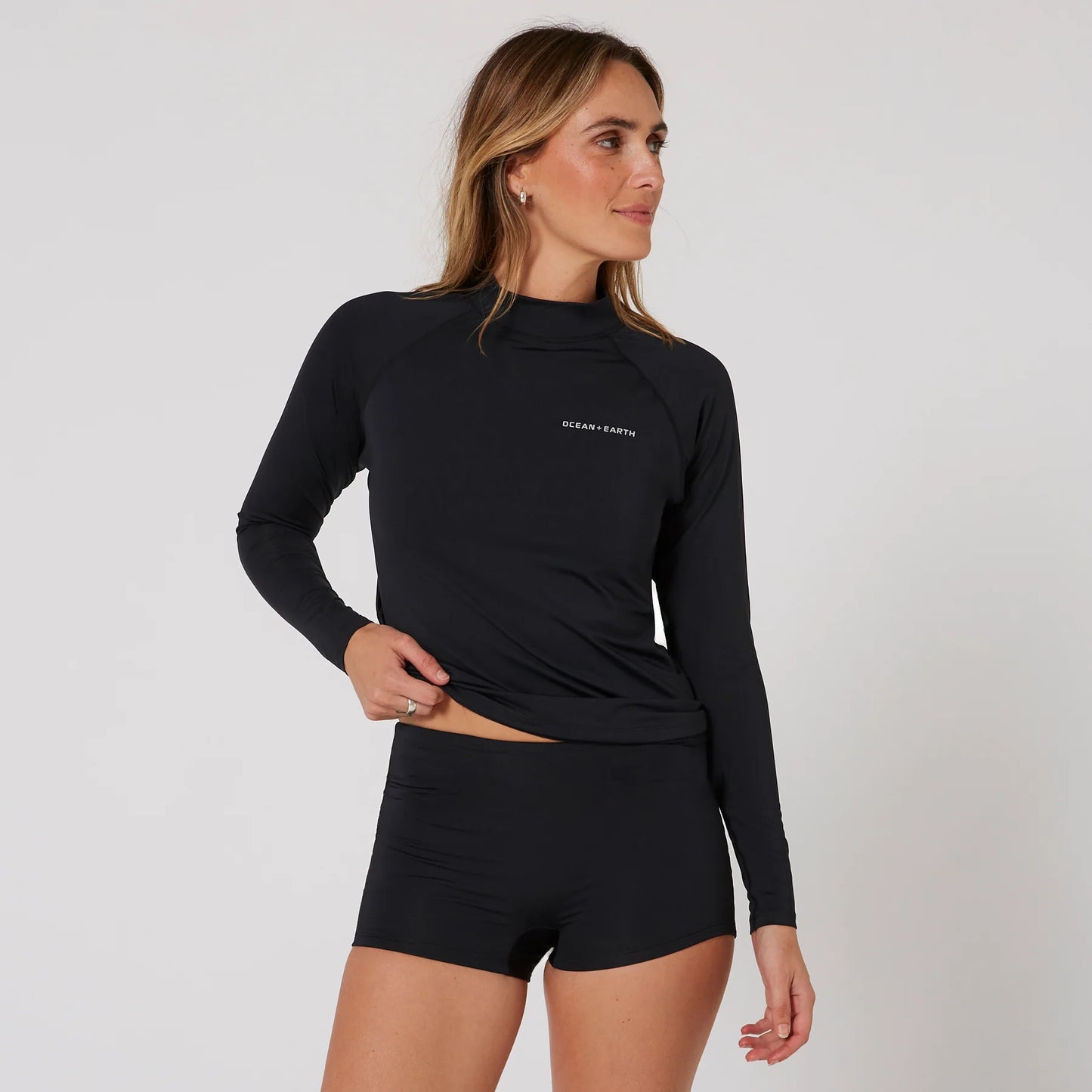 Ladies Waves Long Sleeve Rash Vest
