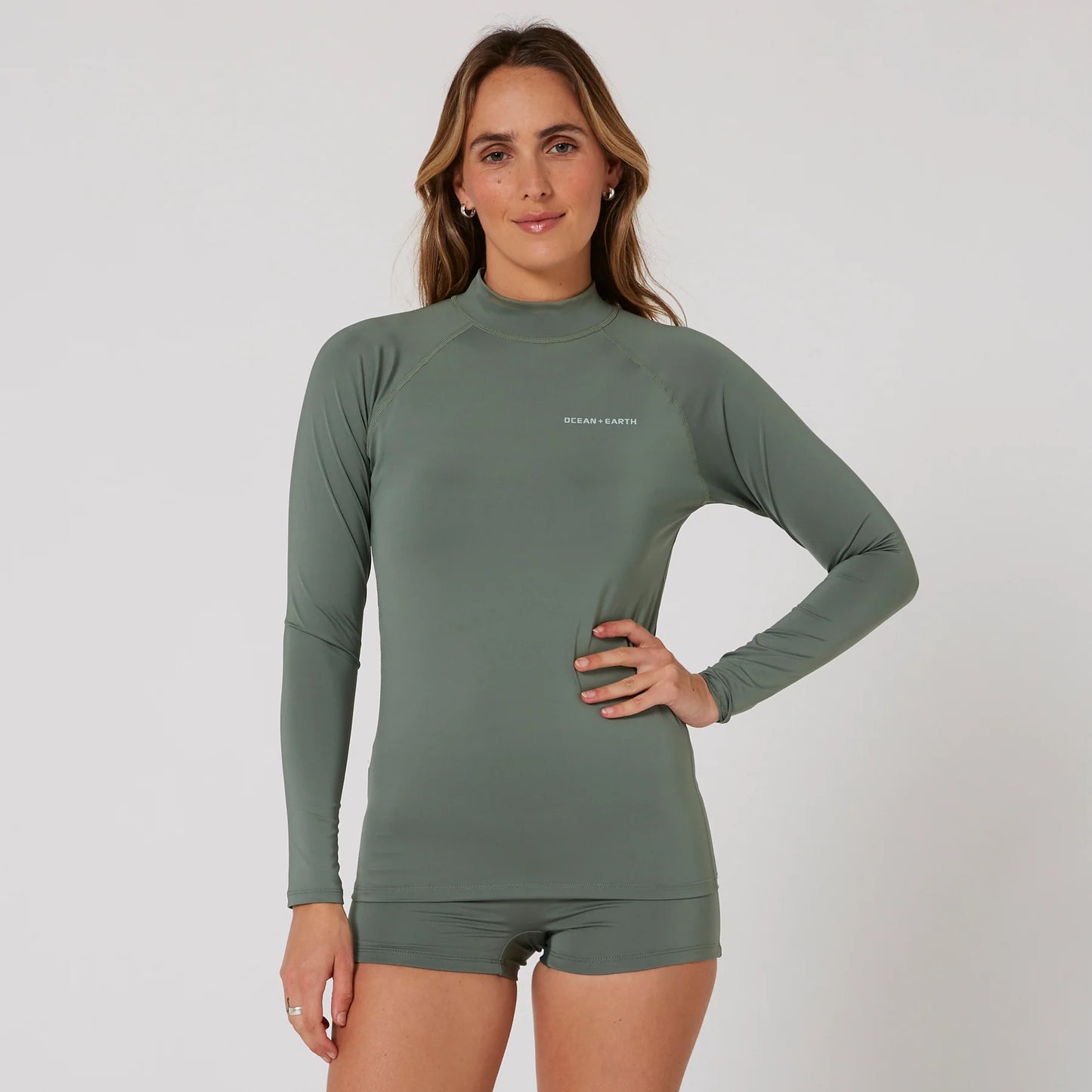Ladies Waves Long Sleeve Rash Vest